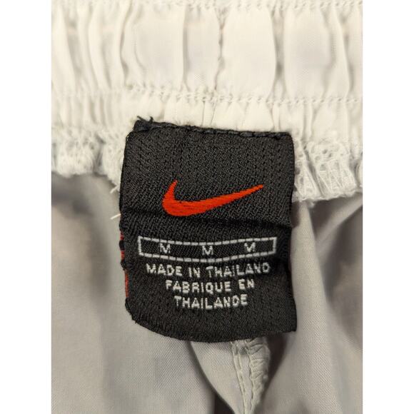Nike Athletic Shorts Medium Men's Nylon Elastic Waist Drawstring Sportswear - Picture 3 of 10